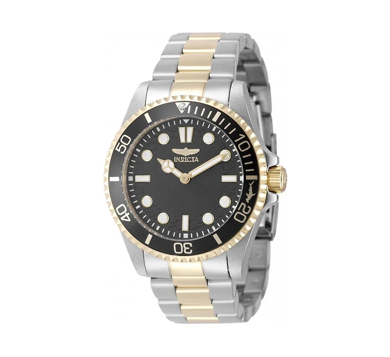Invicta Men's 49706 Pro Diver Quartz PC20S Brass Dial Watch