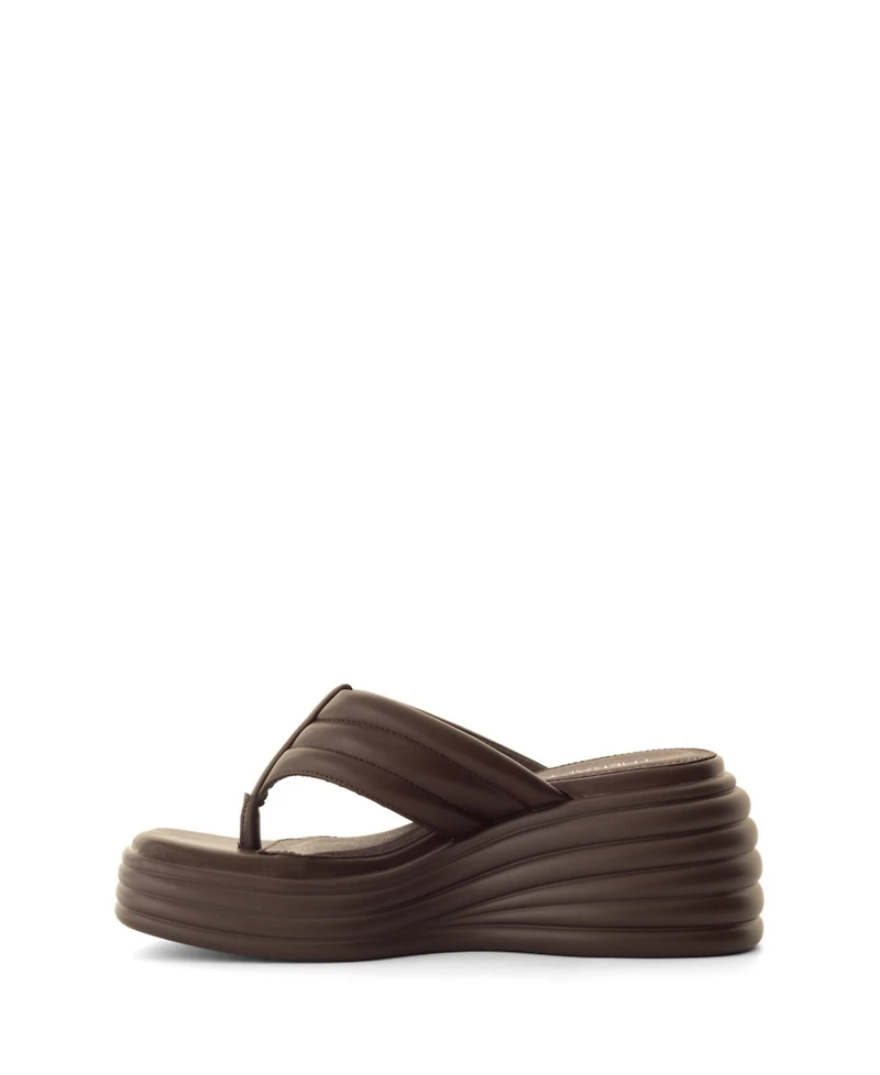 Therapy Australia Women's Flames Square Toe Wide Wedge Sandal