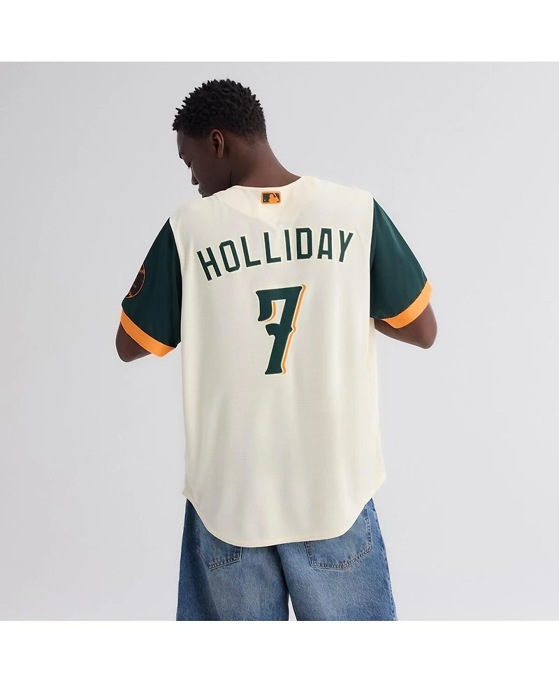 Nike Men's Jackson Holliday Natural Baltimore Orioles 2026 City Connect Stadium Jersey