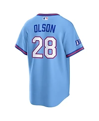 Nike Men's Matt Olson Powder Blue Atlanta Braves 2026 City Connect Stadium Jersey