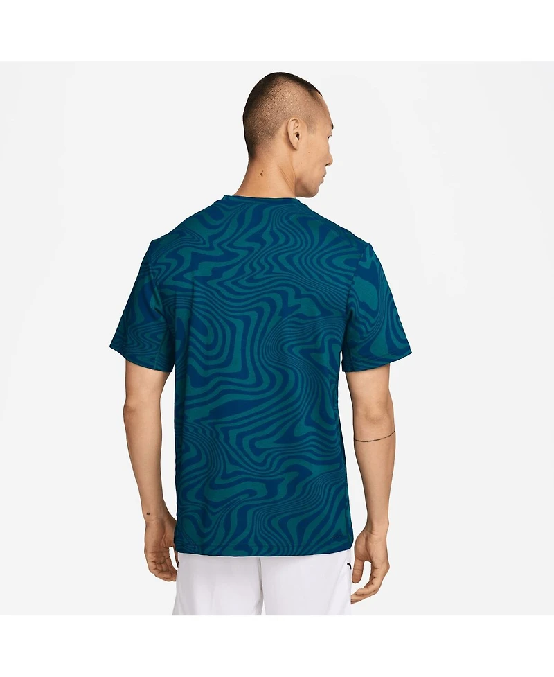 Nike Men's Teal Brazil National Team 2026 Primary Statement Dri-fit T-Shirt