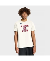 Nike Men's Cream Atlanta Braves Cooperstown Collection ‘70s Inspired T-Shirt