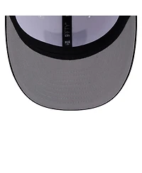 New Era Men's White/Black Las Vegas Raiders 2026 Nfl Draft Pre-Curved 9FIFTY Snapback Hat