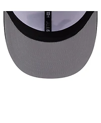 New Era Men's White/Black Detroit Lions 2026 Nfl Draft Pre-Curved 59FIFTY Fitted Hat