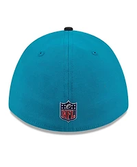 New Era Men's Teal/Black Jacksonville Jaguars 2026 Nfl Draft 39THIRTY M-crown Flex Hat