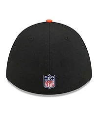 New Era Men's Black/Orange Cincinnati Bengals 2026 Nfl Draft 39THIRTY M-Crown Flex Hat