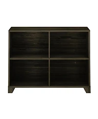 Max and Lily Bookshelf, 4 Shelves Bookcase, Solid Wood Bookshelves for Bedroom