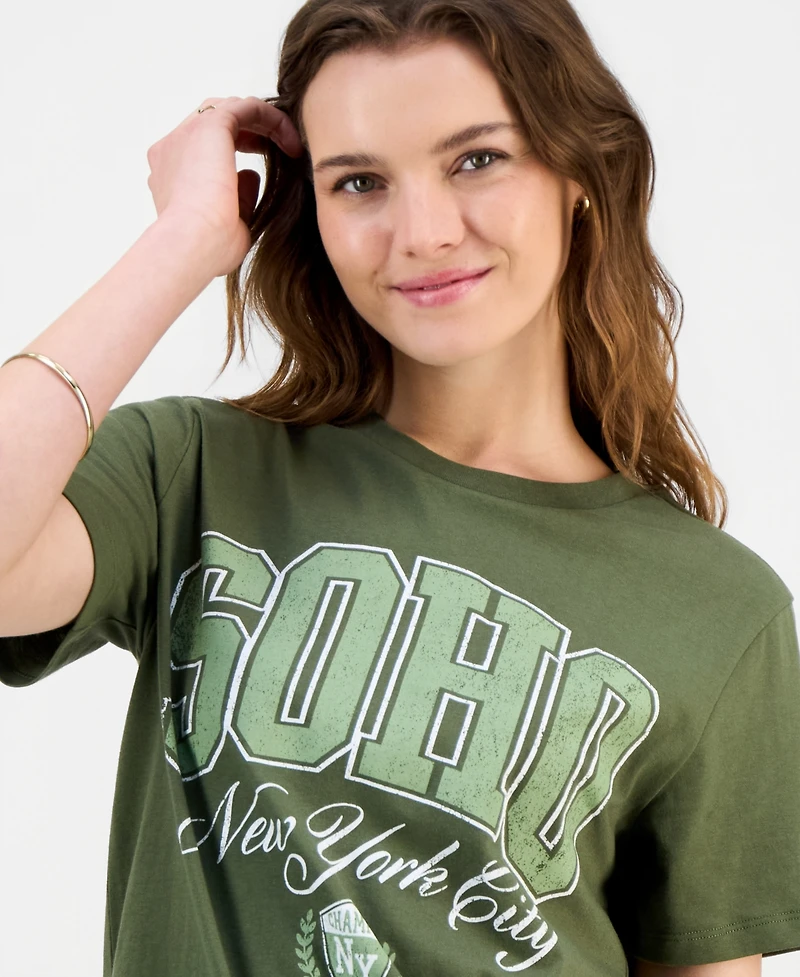 Grayson Threads, The Label Juniors' Soho Nyc Graphic-Print Tee