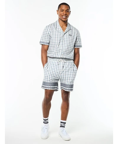 Sergio Tacchini Men's Quadretto Cabana Short