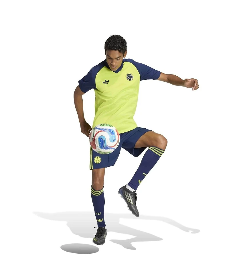 Adidas Men's Yellow Colombia National Team 2026 Pre-Match Jersey