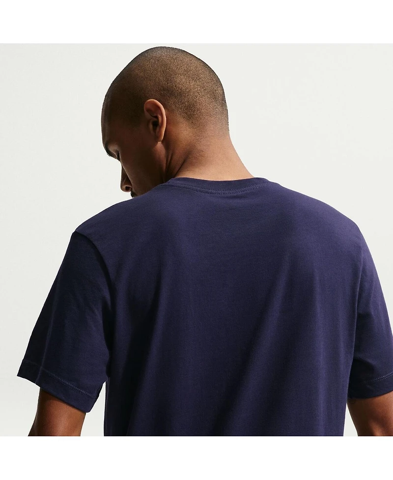 Nike Men's Blue France National Team Crest T-Shirt