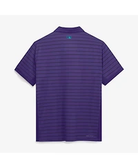 Nike Men's Purple/Black Arizona Diamondbacks Authentic Collection City Connect Striped Victory Dri-fit Polo Shirt
