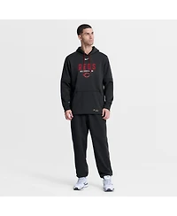 Nike Men's Black Cincinnati Reds Authentic Collection Therma-fit Hoodie