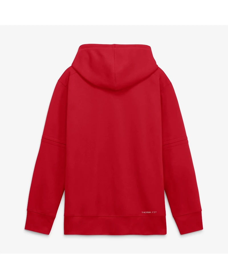 Nike Men's Red Minnesota Twins Authentic Collection Therma-fit Hoodie