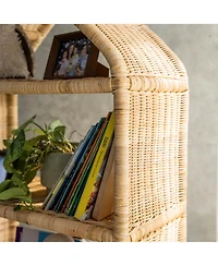 Momiji Alaya Handcrafted Rattan Kids House Shelf