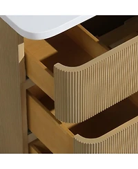 Ari Bath, Calamigo 36", Oak Finish