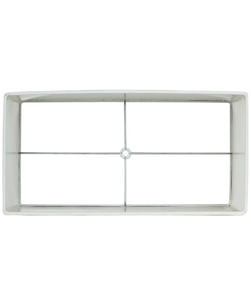 Springcrest Set of 2 Rectangular Lamp Shades 16" x 8" x 10" High