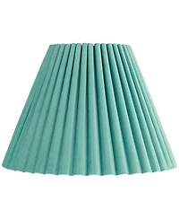 Springcrest Arc Pleated Spider Lamp Shade Replacement, 7" x 15" x 10" Slant