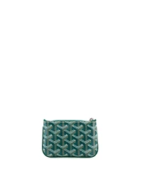 Pre-Owned Goyard Nano Senat Zip Key Pouch Coated Canvas