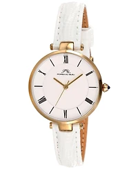 Porsamo Bleu Women's Bellevue Genuine Leather Band Watch 1481CBEL