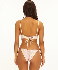 Beach Bunny Swimwear Women's Daisy Balconette Bikini Top