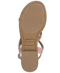 Style & Co Women's Riverr Raffia Flat Sandals, Macy's Exclusive