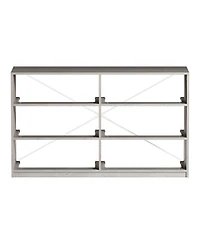 Flynama 5 Drawer Rustic Gray Dresser Easy Clean Cabinet for Home Office Home Furniture With Spacious Drawers Easy Assembly Durab