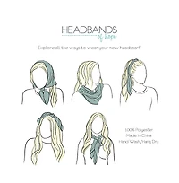 Headbands of Hope Women's Satin Striped Headscarf