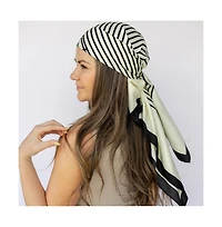 Headbands of Hope Women's Satin Abstract Line Headscarf