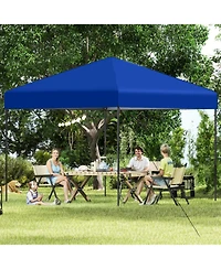 Sugift 10 x 10 ft Pop Up Canopy Tent with Carrying Bag and Stakes