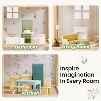 Tiny Land Sweetwood Evergreen Dollhouse without Dolls