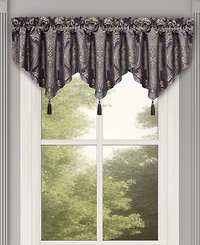 Five Queens Court Manchester Window Ascot Valance, 40" x 21"
