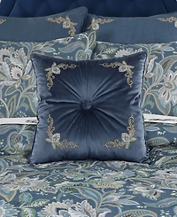 Five Queens Court Michaela Square Tufted Decorative Pillow, 18" x 18"