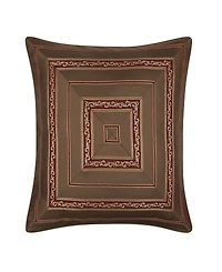 Five Queens Court Odette Woven Stripe Sham, European