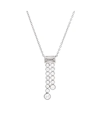 Pre-Owned Tiffany and Co Jazz Graduated Double Drop Pendant Necklace