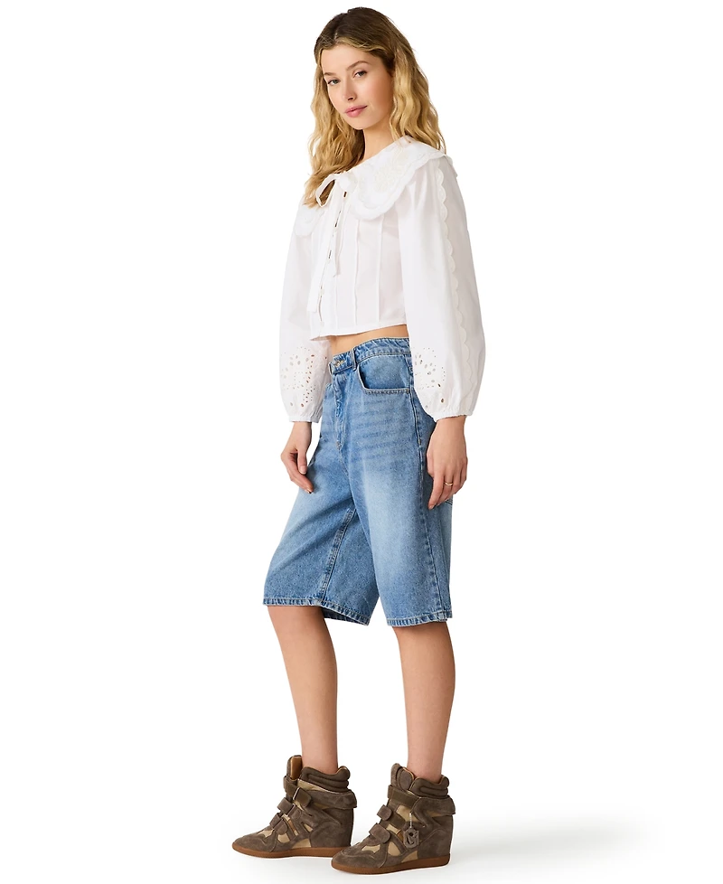 Steve Madden Women's Wrenn Long-Sleeve Top