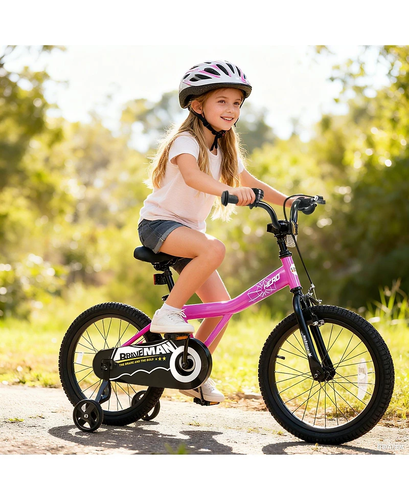 Slickblue Toddler Easy Learn Bike with Detachable Training Wheels