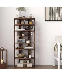 Gouun 7-Tier Vertical Shoe Rack for Front Door, 18.5" x 10" x 43.5"