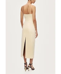 Nocturne Women's Strappy Belted Midi Dress