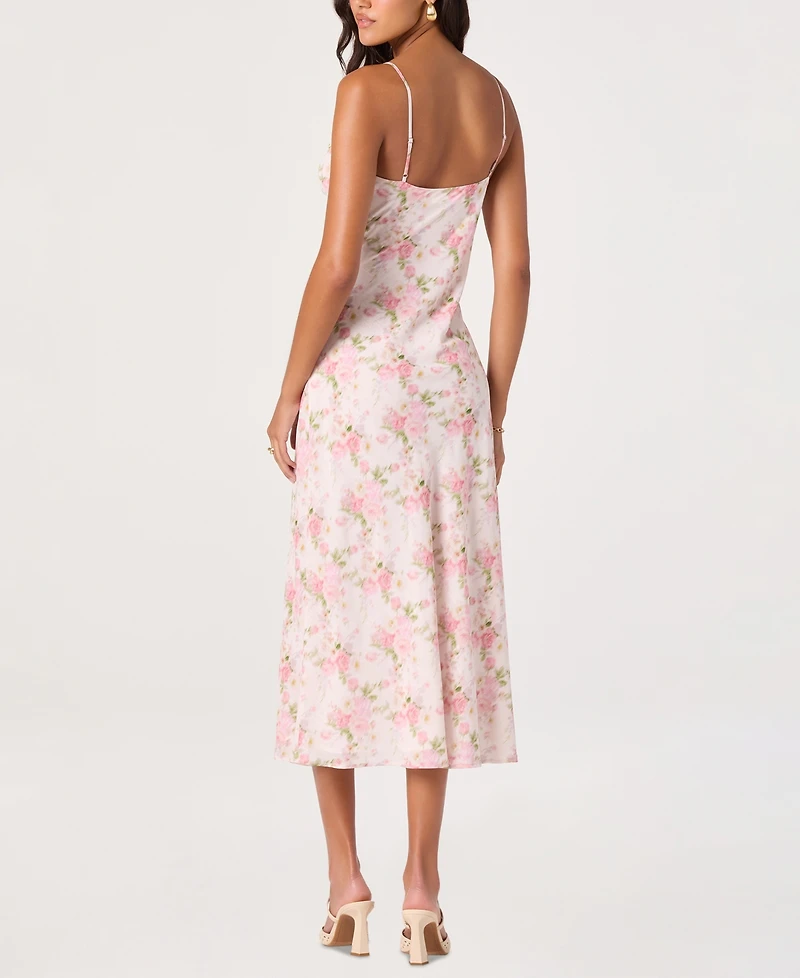 Astr the Label Women's V-Neck Sleeveless Dress