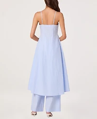 Astr the Label Women's Rena Sleeveless Cotton Tunic Top
