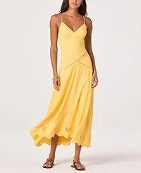 Astr the Label Women's V-Neck Sleeveless Dress