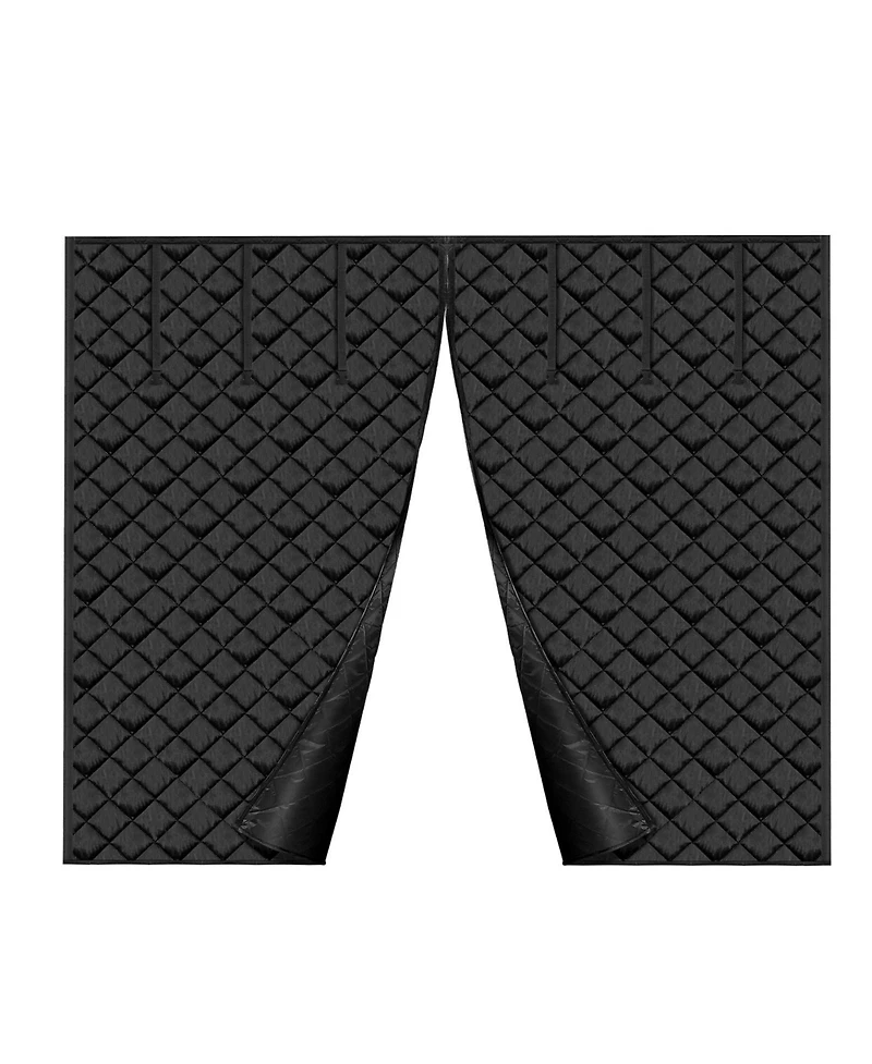 Sugift Garage Door Screen for Winter, 8x7FT, Insulated Thermal Curtain for Garage
