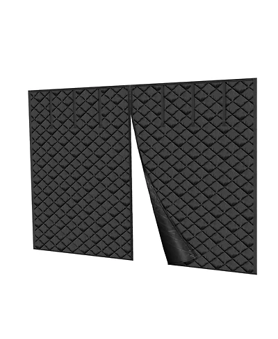 Sugift Garage Door Screen for Winter, 8x7FT, Insulated Thermal Curtain for Garage