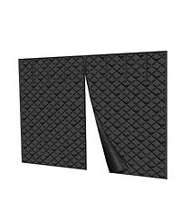 Sugift Garage Door Screen for Winter, 8x7FT, Insulated Thermal Curtain for Garage