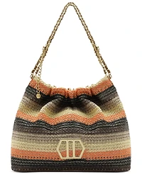 Arezzo Jackie Large Snap Button Hobo Handbag