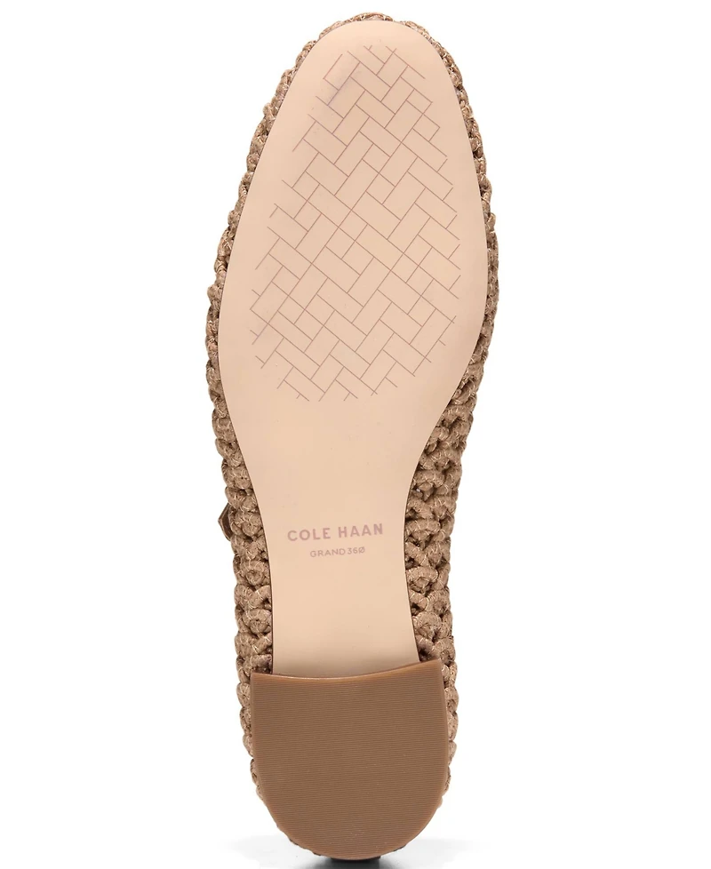 Cole Haan Women's Harlan Woven Mary Jane Ballet Flats