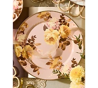 MacKenzie-Childs Wild Rose Mauve Dinner Plate