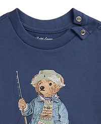 Polo Ralph Lauren Baby Boys' Bear Graphic T-Shirt and Shorts, 2-Piece Set