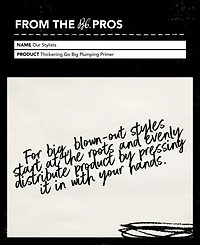 Bumble and Bumble Thickening Go Big Plumping Treatment, 8.5 oz.